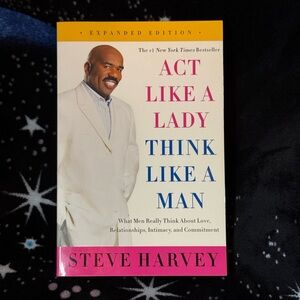 Act Like a Lady, Think Like a Man by Steve Harvey - White and Pink Cover